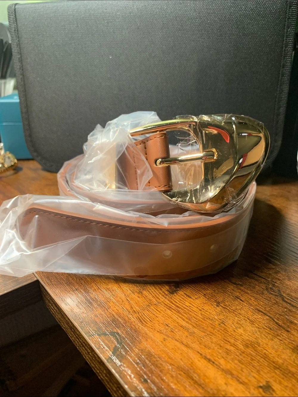 Brow Belt with Gold Buckle